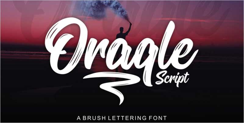 Oraqle-Script-Font