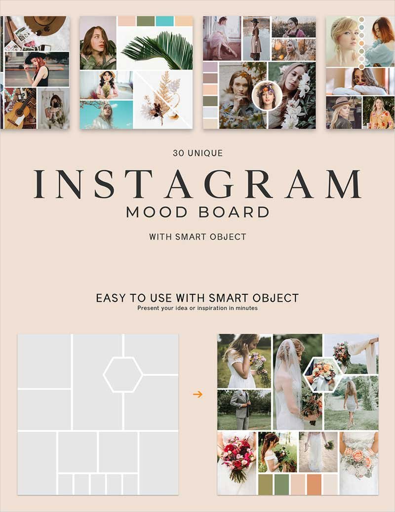 30-Free-Instagram-Mood-Board-Templates