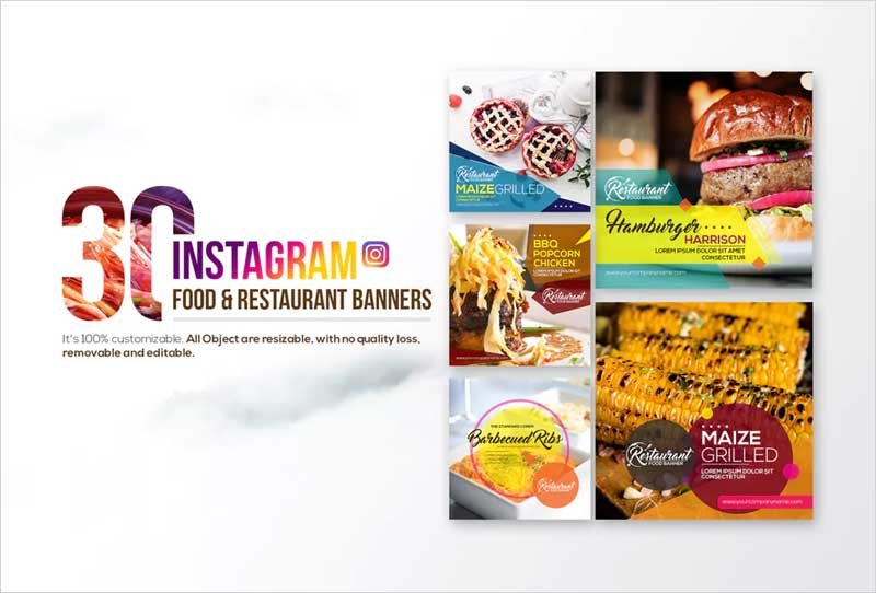30-Instagram-Food-&-Restaurant-Banners