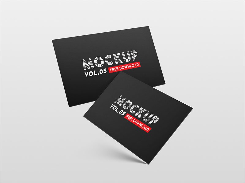 FREEBIE---Business-card-PSD-Mockup