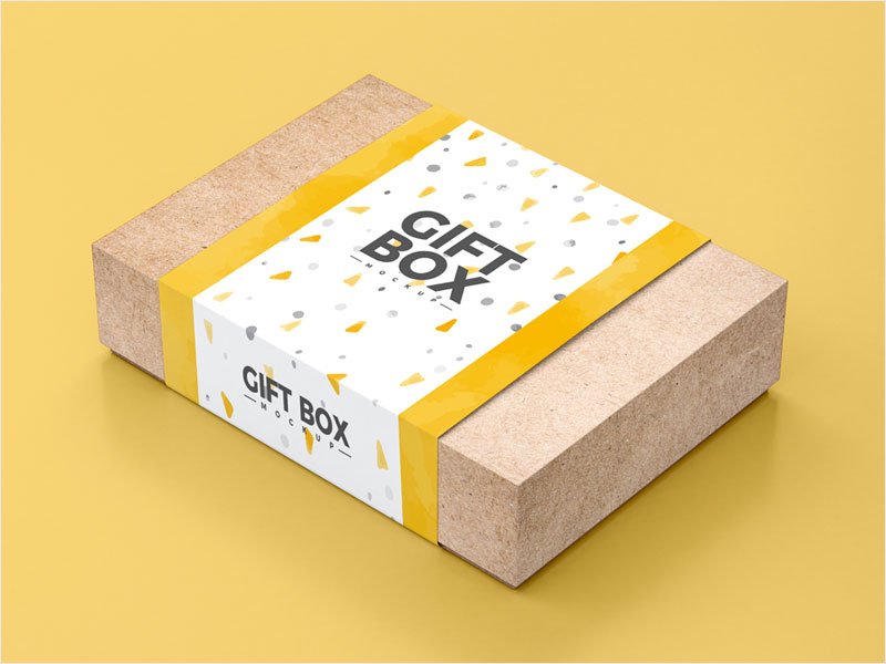 Free-PSD-Craft-Paper-Gift-Box-Mockup