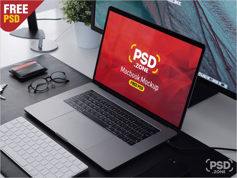 Macbook-Pro-on-Workstation-Mockup-PSD