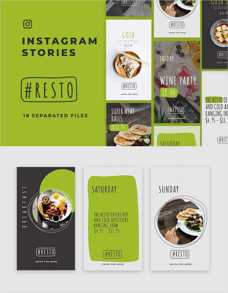 Resto-Instagram-Stories-Template