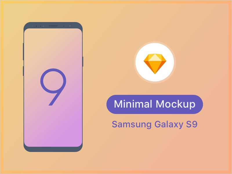 Samsung-S9-Minimal-Mockup