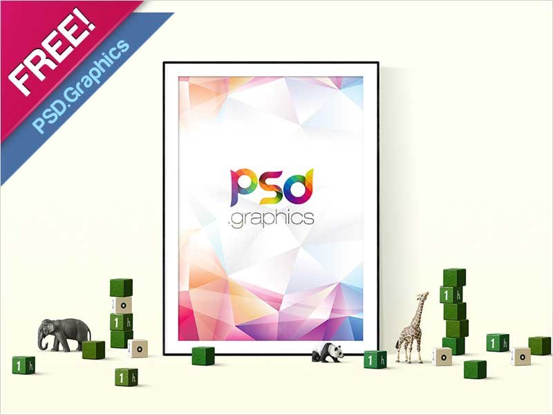 Poster-Mockup-Template-Free-PSD