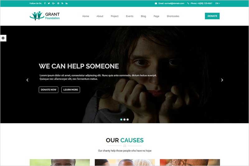Grant-Foundation-–-Charity-Template