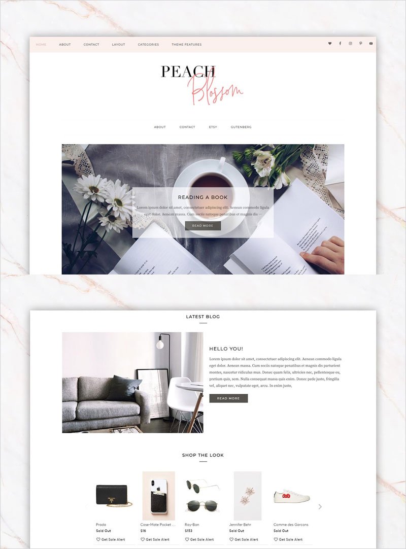 Feminine-Business-Wordpress-Theme