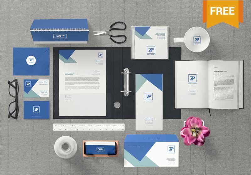 Free-Marvelous-Corporate-Identity-Mockup-Scene