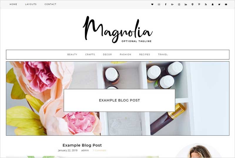 Wordpress-Theme-Magnolia
