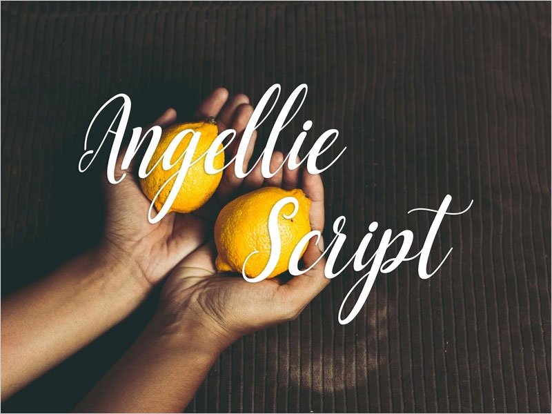 Angellie-Script---Free-Font