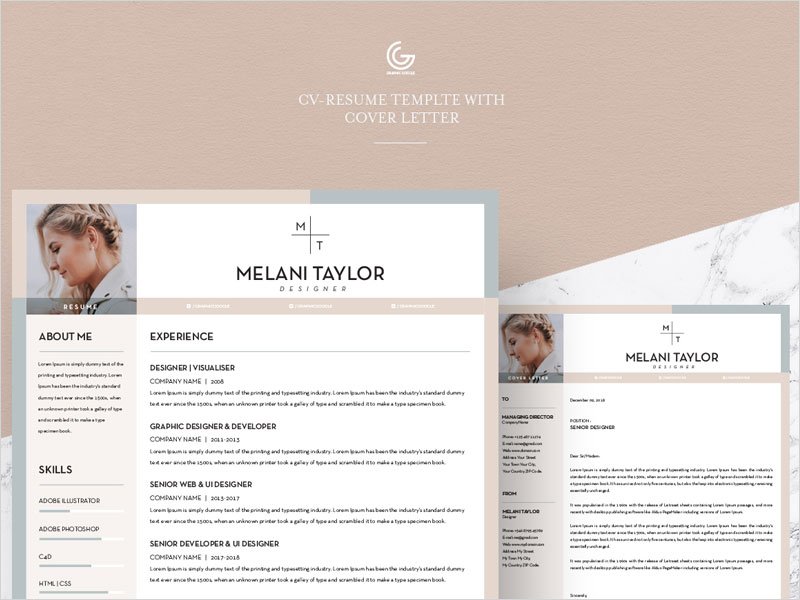 Free-CV-Resume-Template-With-Cover-Letter