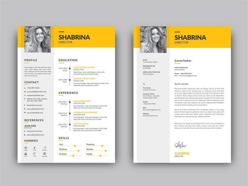 Free-Resume-Template-+-Cover-Letter