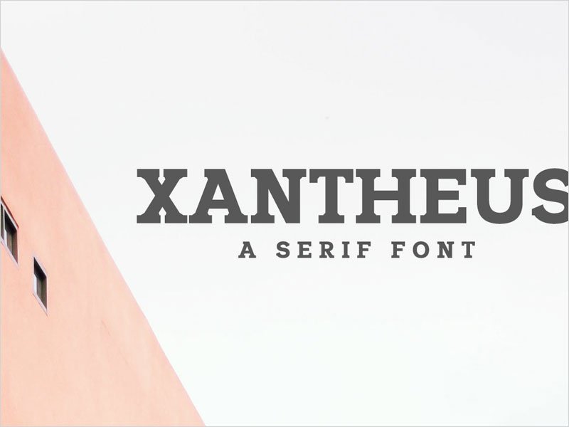 Free-Xantheus-Serif-Font