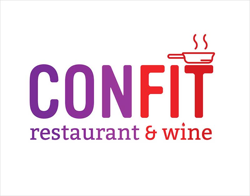 Logo-CONFIT-restaurant-&-wine