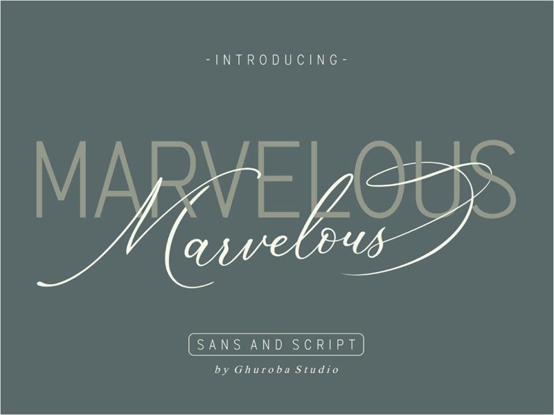 Marvelous-Font-Duo