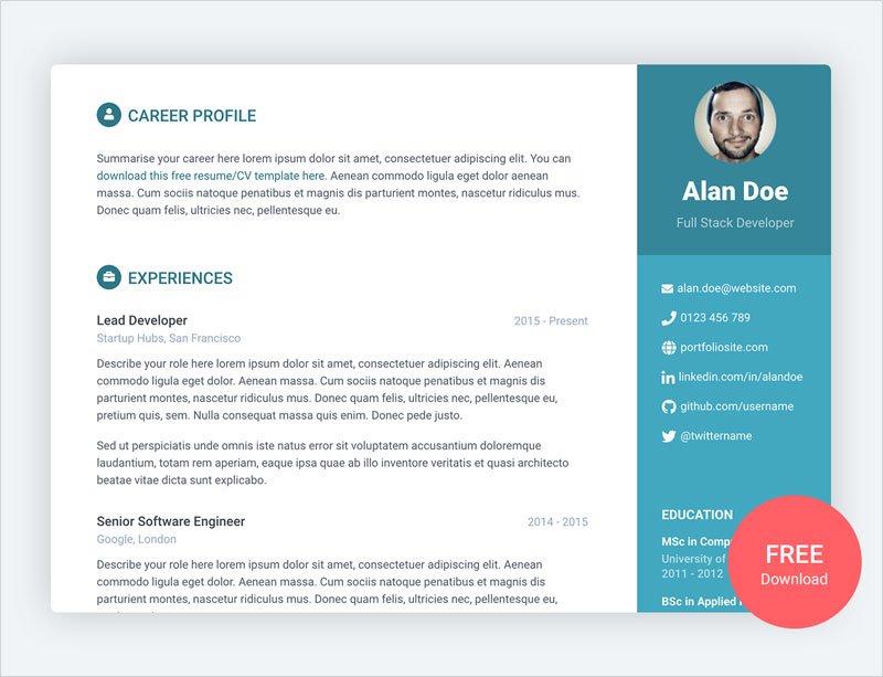 Orbit---Free-Resume-CV-Template-for-Developers