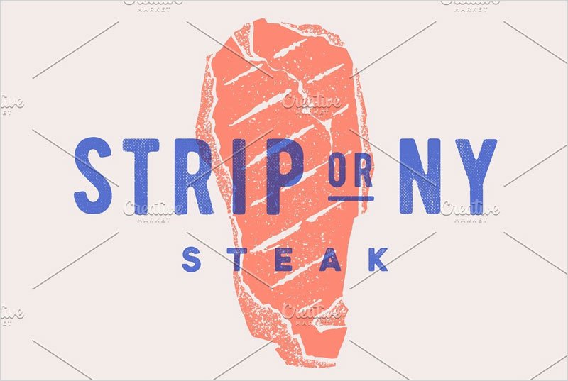 Steak,-Strip-or-New-York.-Poster