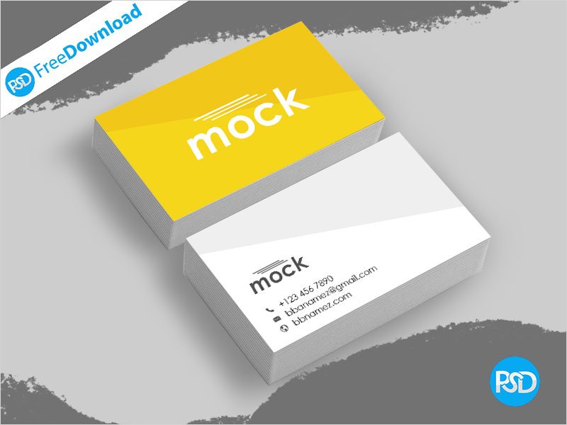 Yellow-Business-Card-Mockup-Psd