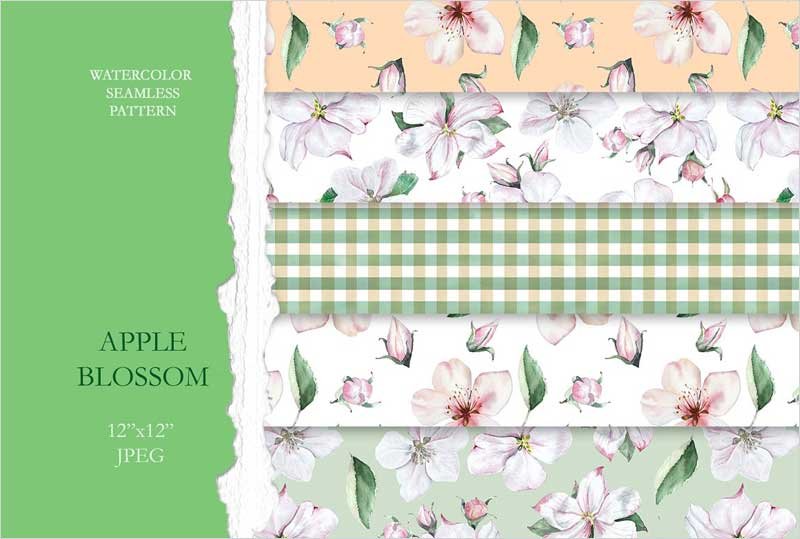Apple-Blossom-Seamless-Pattern