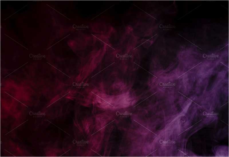 Abstract-purple-smoke-hookah