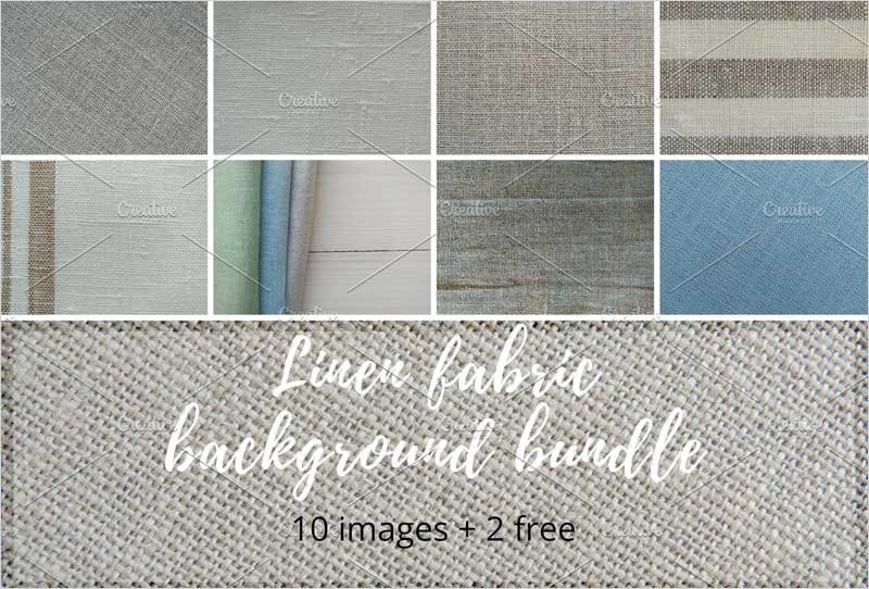 Linen-fabric-background-bundle