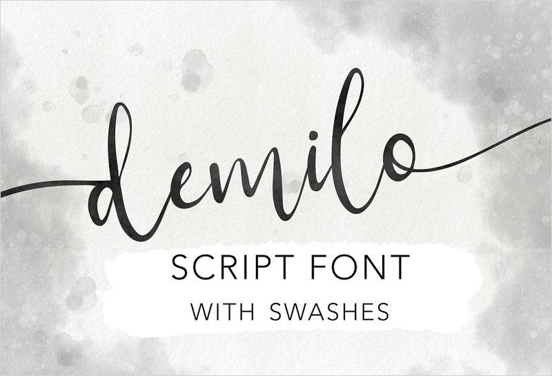 Demilo-Brush-Script-With-Swashes