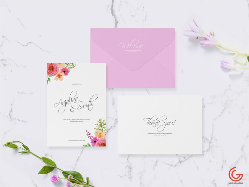 Free-Invitation-Card-Mockup-For-Wedding-&-Greetings