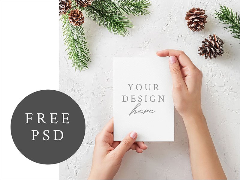Free-PSD-Christmas-Card-Mockup