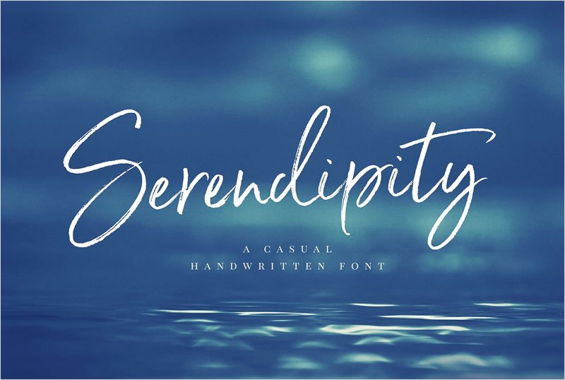 Serendipity-Handwritten-Font
