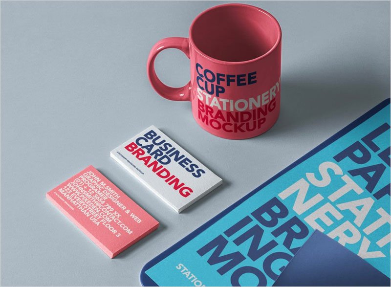 Stationery-Branding-Set-with-Cup-Mockup