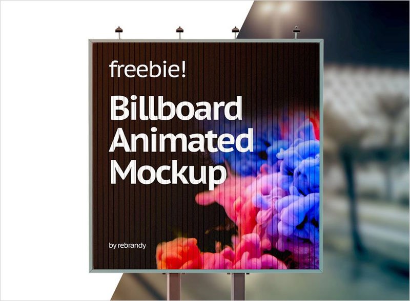 Free-Animated-Street-Billboard-Mockup