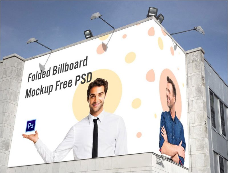 Free-Folded-Building-Billboard-Mockup