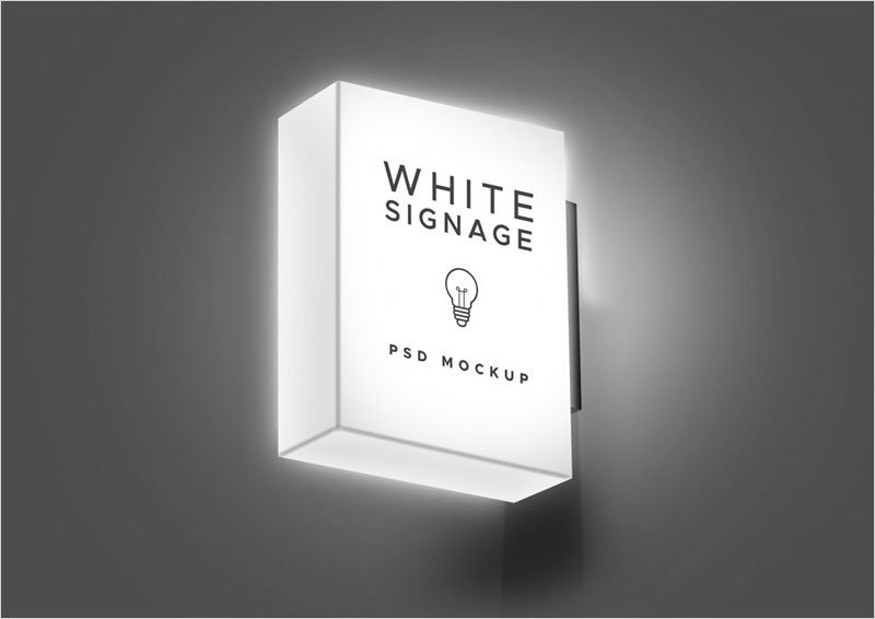 Free-Light-Sign-Mockup