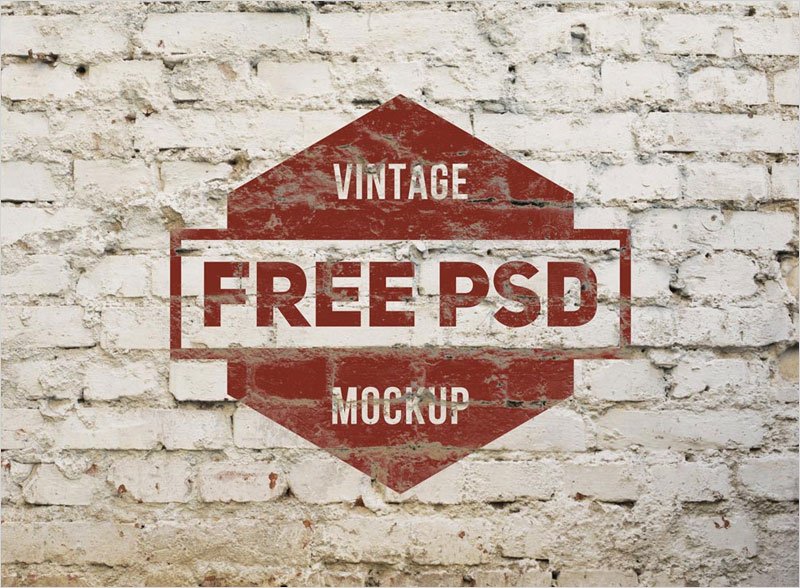 Free-Vintage-Logo-Mockup-Set