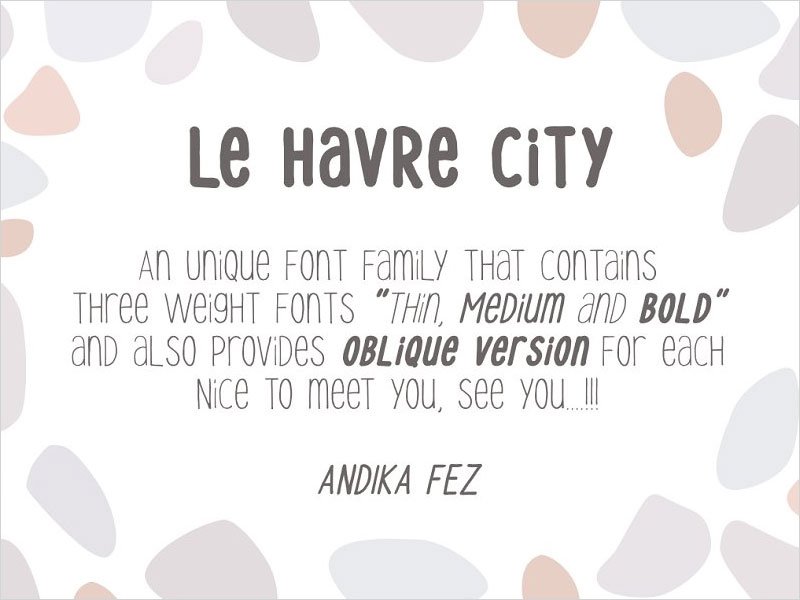 Le-Havre-City-Font