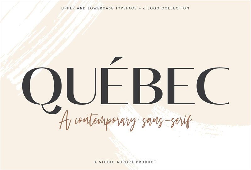 Quebec---Elegant-Font-and-Logo-Set