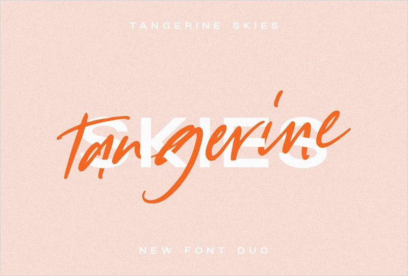 Tangerine-Skies-Font-Duo