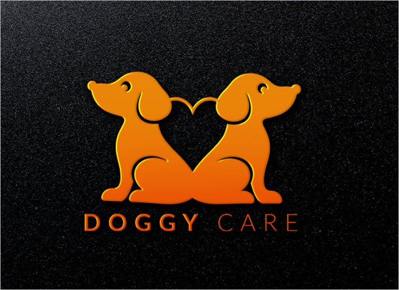 Doggy-Care-minimalist-Logo