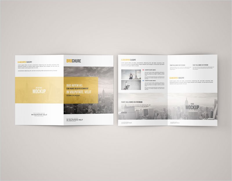 Free-Bi-Fold-Brochure-(A5)-Mockup