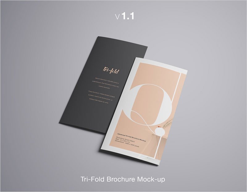 Free-Tri-fold-A4-Brochure-Perspective-Mockups