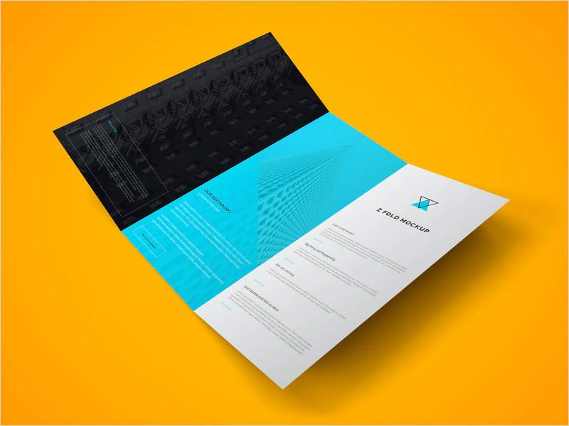 Free-Z-Fold-Brochure-PSD-Mockup