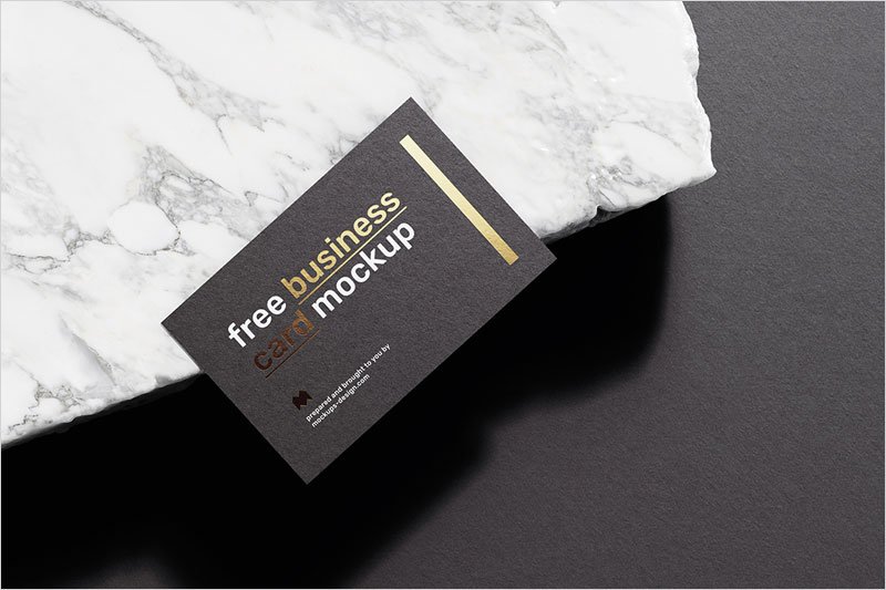 Business-Cards-on-Marble-Free-Mockup