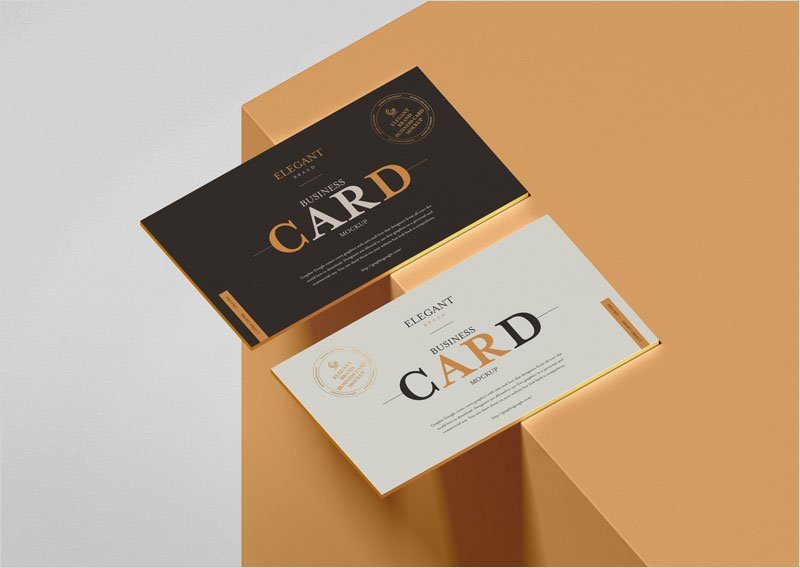 Free-Brand-Business-Card-Mockup