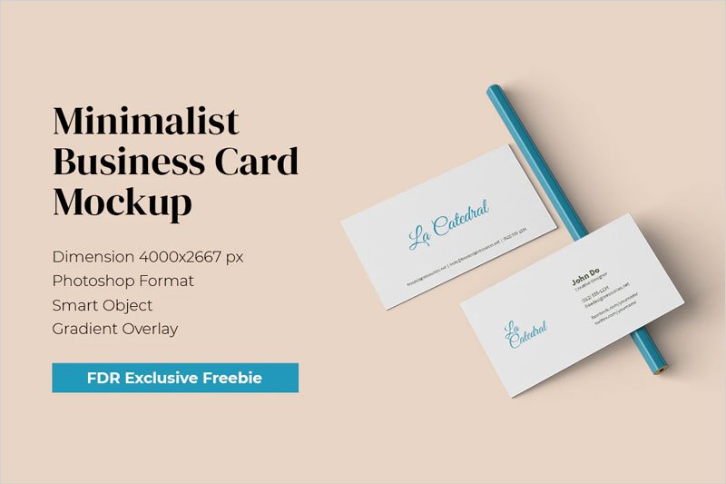 Free-Minimalist-Business-Card-Mockup