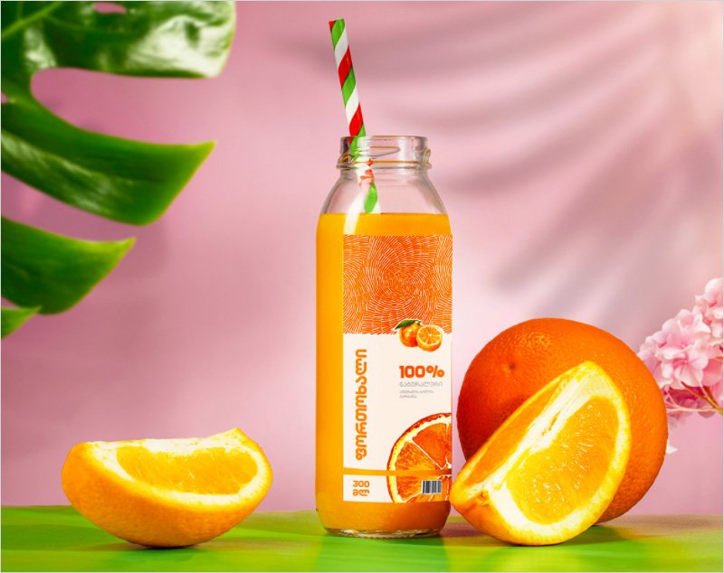 Juice-Bottle-Packaging