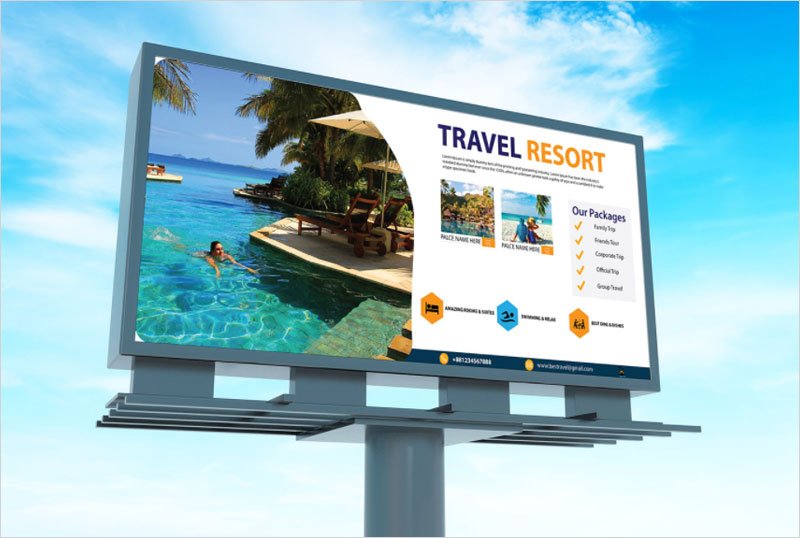 Travel-Resort-Billboard-Design