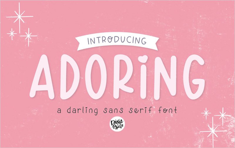ADORING-Font