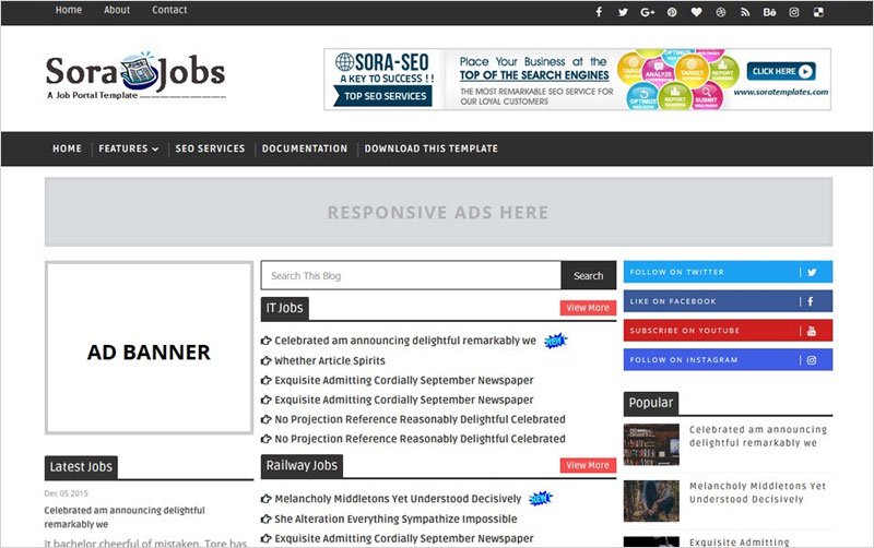 Jobs-Responsive-Blogger-Template