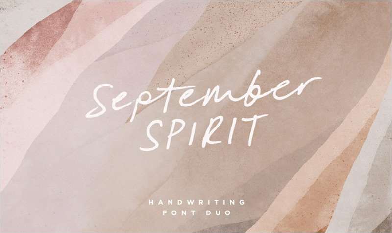 September-Spirit-Font