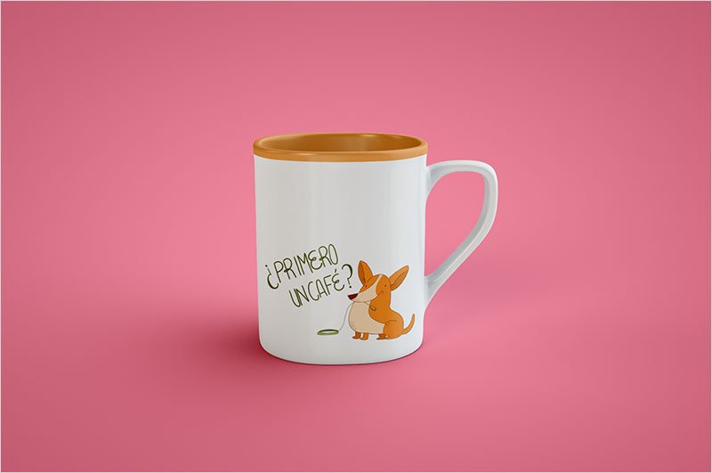 Cafe-Coffee-Mug